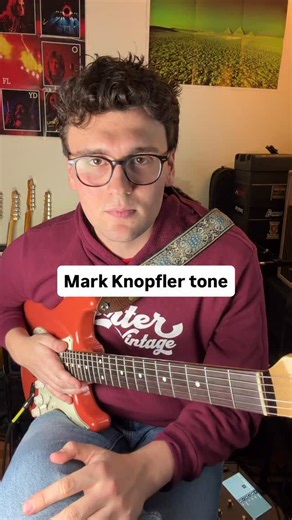 10K views · 746 reactions | Fiesta red = Knopfler - #guitar #markknopfler #nashville #reels #fender | George Collins Music | Facebook