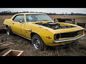 ASMR Car Restoration Full Rebuild | Chevrolet Camaro Z/28 1969 From Abandoned to Brand New