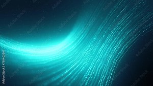 Dynamic Light: Glowing Particle Galaxy. This video showcases glowing particle trails and light streaks, highlighting the universe's effects with a captivating galaxy background.