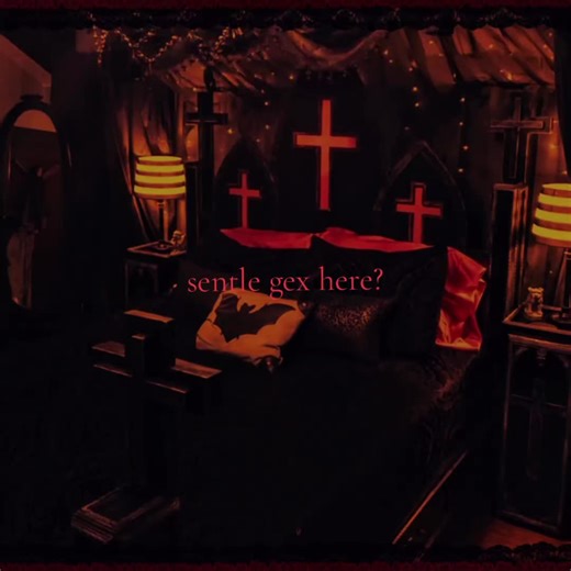 A Gothic-inspired Room for Couples