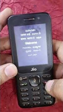 Jio F320b mobile heart reset|||| how to Jio f320b ...#mobilephones