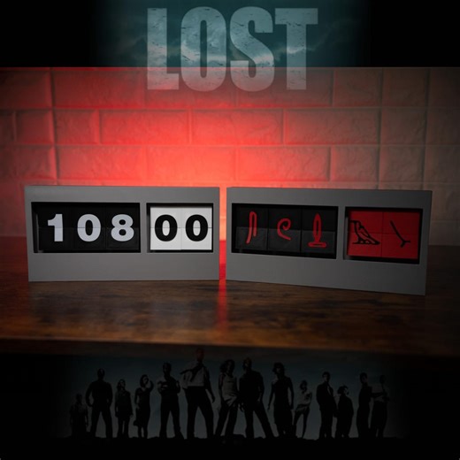 LOST Inspired Hatch Clock Replica: 3D Printed Dharma Initiative Display - Etsy
