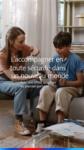 Le moment venu, nous l’accompagnons dans ses premiers pas. | Swisscom