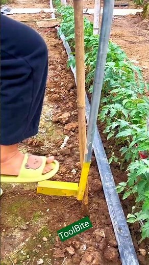 No Hammer Needed! Easy Pole Installation Hack for Farmers
