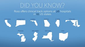 Ross graduates are eligible to train and practice in all 50 States and Canada. 13,000 Alumni Network of MD's. AMCAS applications accepted. | Ross University School of Medicine