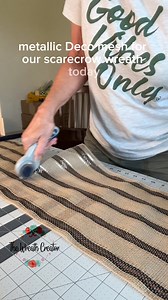 13K views · 83 reactions | Cut 18 pieces of your deco mesh 20" long. Get this done and we will start attaching it to our wreath form in the next step. #handmadehomedecor #fallwreath #wreathsupplies #wreathkits | The Wreath Creator | Facebook