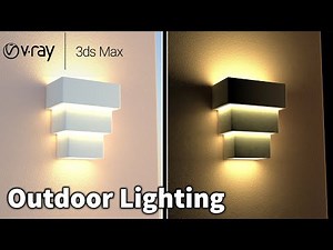 Learn V-Ray with 3Ds Max Tutorial in Hindi | Lesson 6 | Outdoor Light | Allrounder Bhai