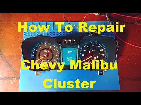How to Repair a Chevy Malibu Cluster