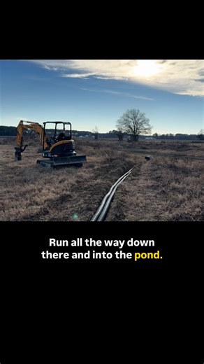 Shawn Hendrix on Instagram: "French drain project almost done. Also @southernprimenc does ponds and drainage as well."