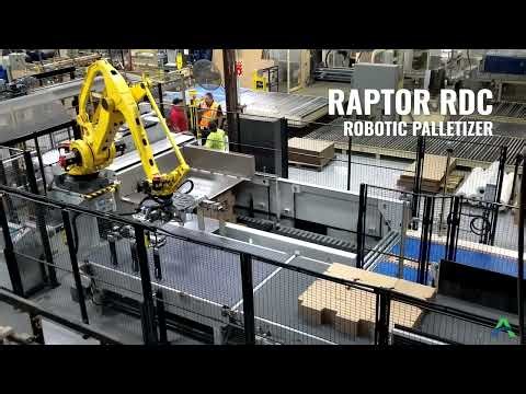 Raptor RDC Robotic Palletizer - Alliance Machine Systems International