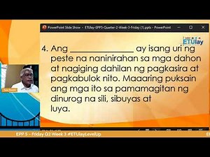 EPP 5 - Friday Q2 Week 3 #ETUlayLevelUp #Quarter2