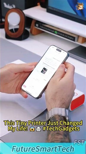 This Tiny Printer Just Changed My Life! 😱🖨️ #TechGadgets