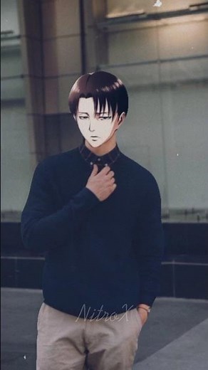 Levi Ackerman In Real Life ❤ (New TikTok 3D Transition Trend) (Attack on Titan)