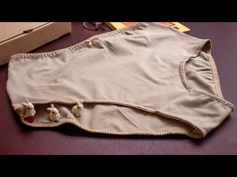 PANTY CLÁSICO DE DAMA/patrones en varias tallas, corte y confección/Idea de negocio