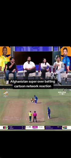 Afghanistan Super Over Batting: Cartoon Network Reaction