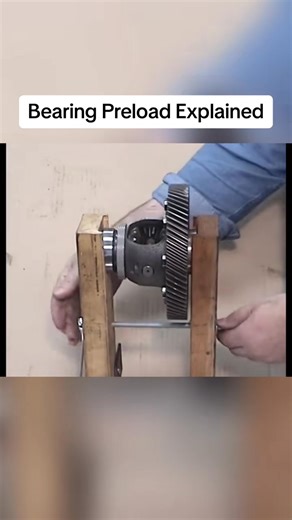Bearing Preload Explained #automotive #mechanic #carservice #carrepair #reels #reelsfb #brakeRepair #fypシ゚ #fypシ゚viral #mechaniclife #autorepair #carcare #mechanicproblems #automotiveexpert #fixitright #garagelife #engineexpert #cartroubleshooting | Automotiveme chanical