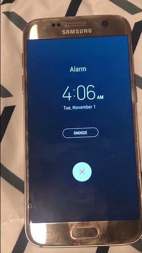 Samsung galaxy s7 Morning flower alarm
