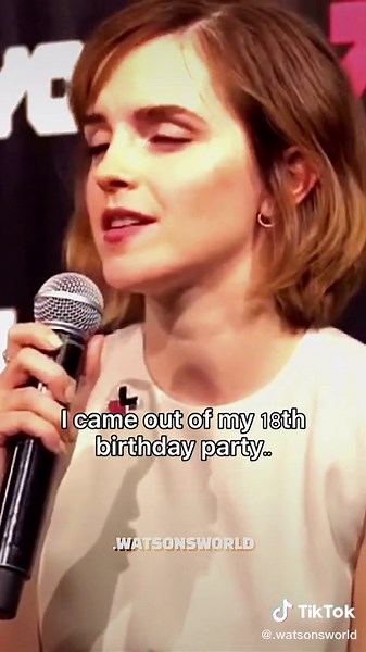 Paparazzi Taking Pictures of Emma Watson - What Happened on Her 18th Birthday?
