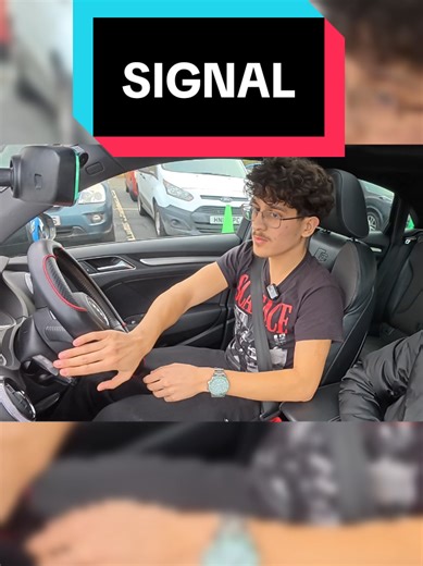 Not something you see often… signaling with the wrong hand 👀 #driving #drivingtest #drivinglessons #car #learntodrive @SirShahoMK2