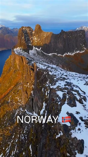 Surreal mountains here on Senja, Norway Always flying @iflightfpv Nazgul Evoque with @djistorenorge o4 Pro | Senja Tales