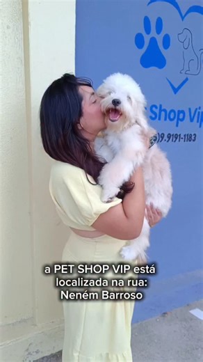 Tia Paola 👩🏻‍🏫✨🇧🇷 on Instagram: "Um atendimento VIP para seu pet 🐾 . . . #petshop #fy #blogger #bncc #doglover"