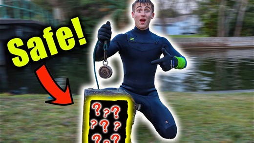 We Found a Stolen Safe Magnet Fishing—Loaded with Coins, Jewelry & More