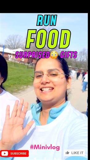 #minivlog USA VLOG 78 | Fun Run, Boring Food & Lots Of Gifts🎁 | My Exciting Day in America 🇺🇸