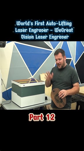 World's First Auto-Lifting Laser Engraver - WeCreat Vision Laser Engraver