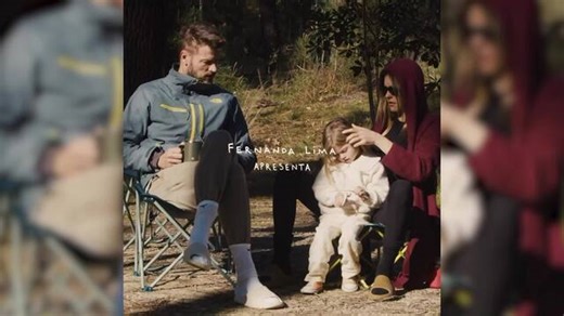Fernanda Lima grava viagem em família em Portugal