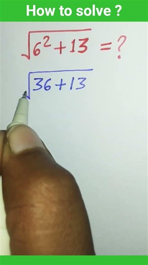 Square Root Math #maths #shorts