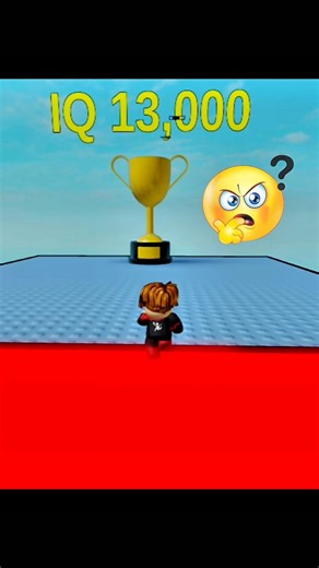 I use my IQ🧠 level 999 to complete stages 😭 #roblox​ #shorts​ #robloxedit​