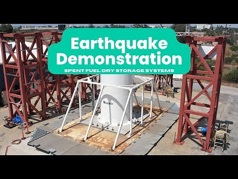 Earthquake Testing on Spent Nuclear Fuel Dry Cask Systems