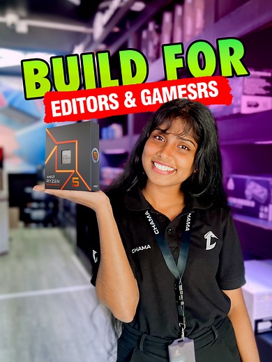 Gamers & Creators ලට ගැලපෙනම PC Build එකක් 😍 www.chamacomputers.lk #chamapcbuild #gamers #creators #chamacomputerslk