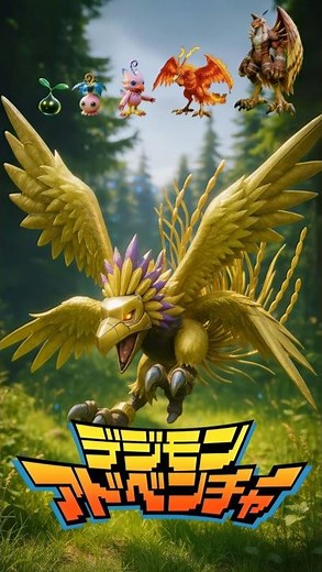 【Digimon】Real-Life: Phoenixmon Emerges! Biyomon's Full Digivolution in the Real World!