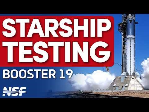 SpaceX conducts Booster 19 testing on Pad 2 - Day 2