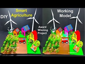 smart agriculture farming project working model for science project exhibition - diy | howtofunda