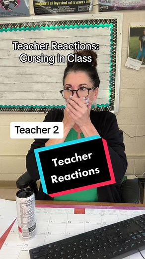 Funny Teacher Reactions to Classroom Slip-Ups