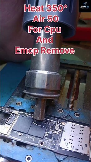 Xiaomi Mi Note 10 Lite No Power Repair ⚠️ CPU Remove