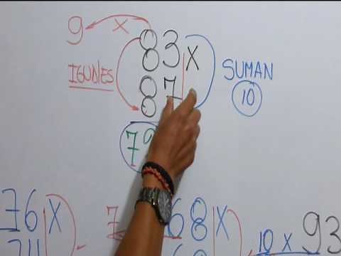 Multiplicación De 2 Digitos Con Truco