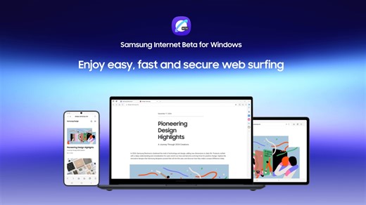 Samsung Internet for Windows updated with performance improvements, bug fixes