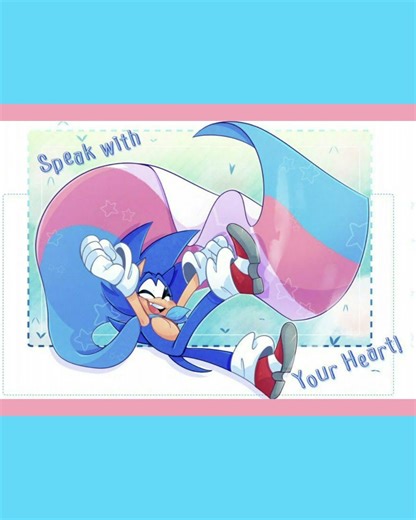 🏳️‍⚧Sonic, Trans Meme🏳️‍⚧ #lgbtiq #transgender #sonicthehedgehog #sonic