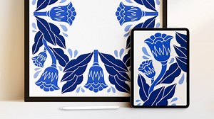 Border Illustration in Procreate: Symmetry Guides for Beautiful Art