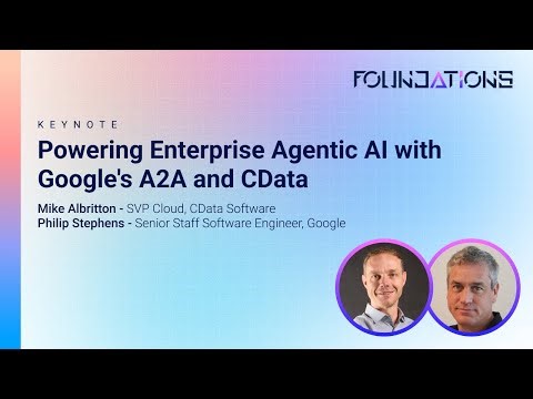 Foundations 2025 - Powering Enterprise Agentic AI with Google's A2A and CData