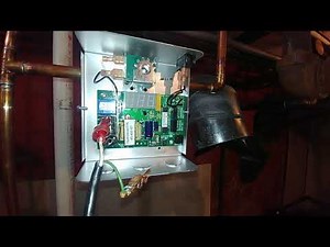 Hooking Up And Testing A VXT-120 Hydrolevel Water Feeder On A Steam Heating Boiler