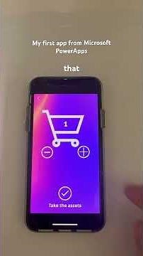 My first app from Microsoft PowerApps