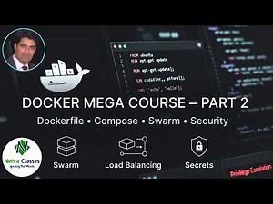 Docker Course Mega Premiere Part-2: Dockerfile, Compose, Swarm, Security & Secrets (Full Deep Dive)