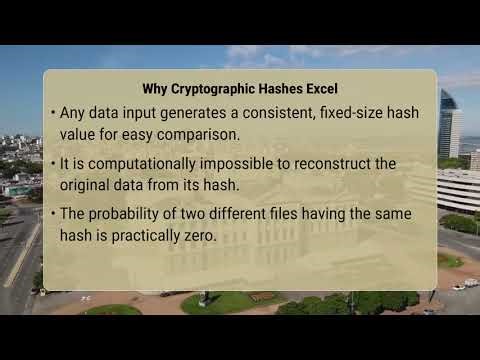 Why Are Cryptographic Hashes Used For Data Deduplication?