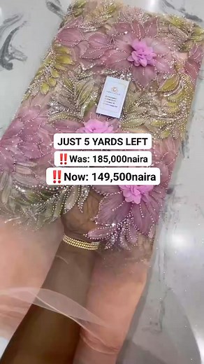 37K views · 255 reactions | SALES 653 ‼️Was: 185,000naira ‼️Buy now: 149,500naira JUST 5 YARDS LEFT GELE × ASOOKE ARE NOT AVAILABLE AT THIS TIME. DELIVERY IS NOT FREE. ORDERS TAKES 8DAYS TO BE DISPATCHED AFTER PAYMENT. NO EXCHANGE AND RETURNS ALLOWED. PLS SHOP ON THE WEBSITE: www.ewalagos.com.ng (Link in Bio) Or follow through on WhatsApp: +234 708 214 1475 or +234 901 851 4341 #ELendoftheyearsale #ewalagos | Ewà Lagos | Facebook