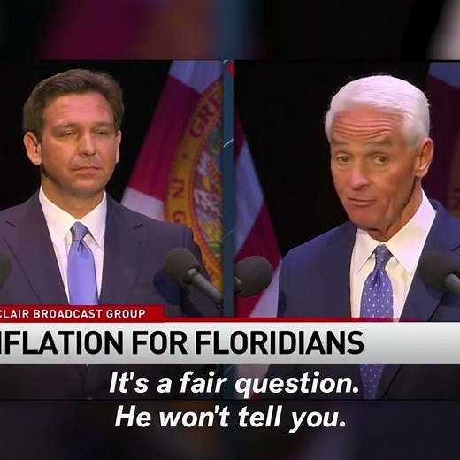 Crist Slams DeSantis For Focusing On Biden: 'You're Running For Governor'
