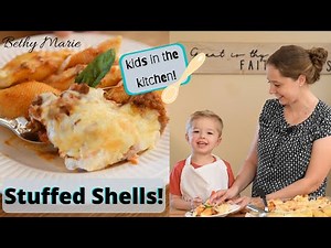 Kid Cooking: How to make Stuffed Shells!